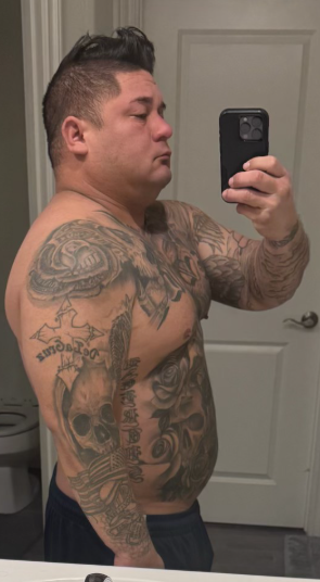 Dom after &mdash; fat loss transformation